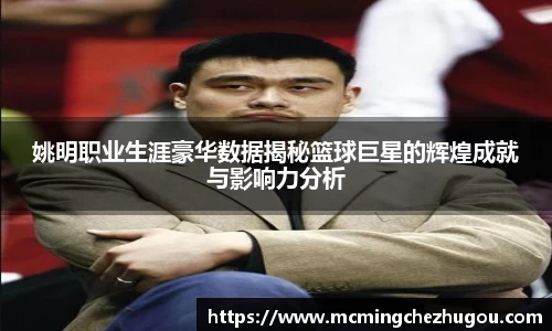 姚明职业生涯豪华数据揭秘篮球巨星的辉煌成就与影响力分析