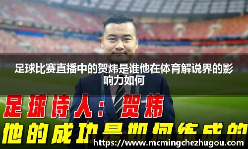 足球比赛直播中的贺炜是谁他在体育解说界的影响力如何